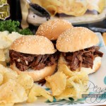 Memorial Day BBQ Beef Brisket Sliders {Electric Pressure Cooker Recipe}